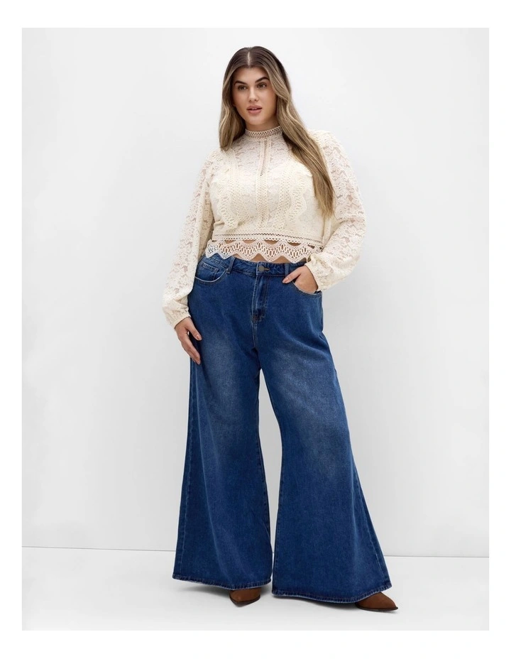 Lucielle Top in Porcelain image 1