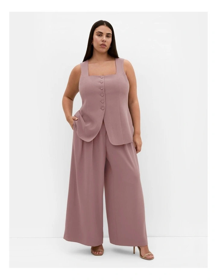 Abbie Vest in Cinnamon image 1