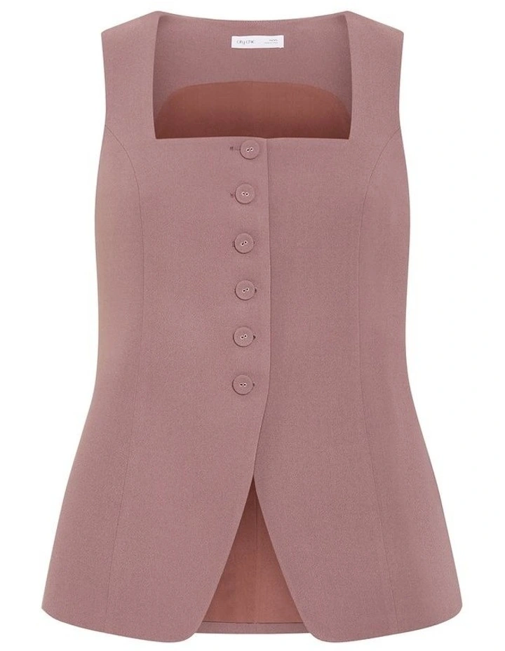Abbie Vest in Cinnamon image 3
