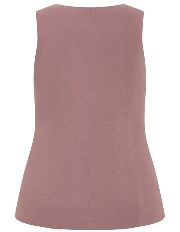 Abbie Vest in Cinnamon image 4
