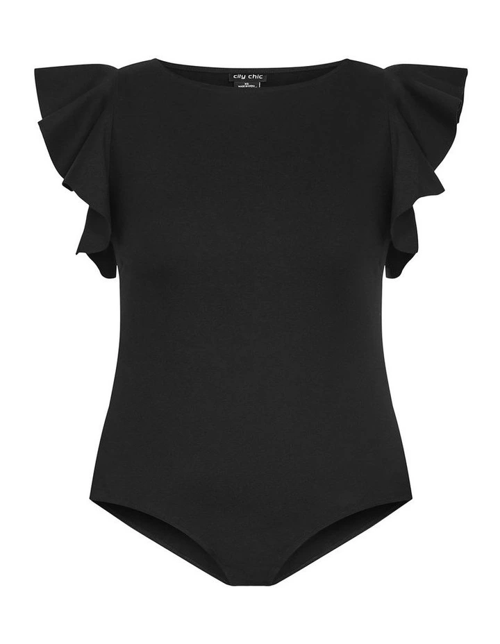 Daphne Bodysuit in Black image 3