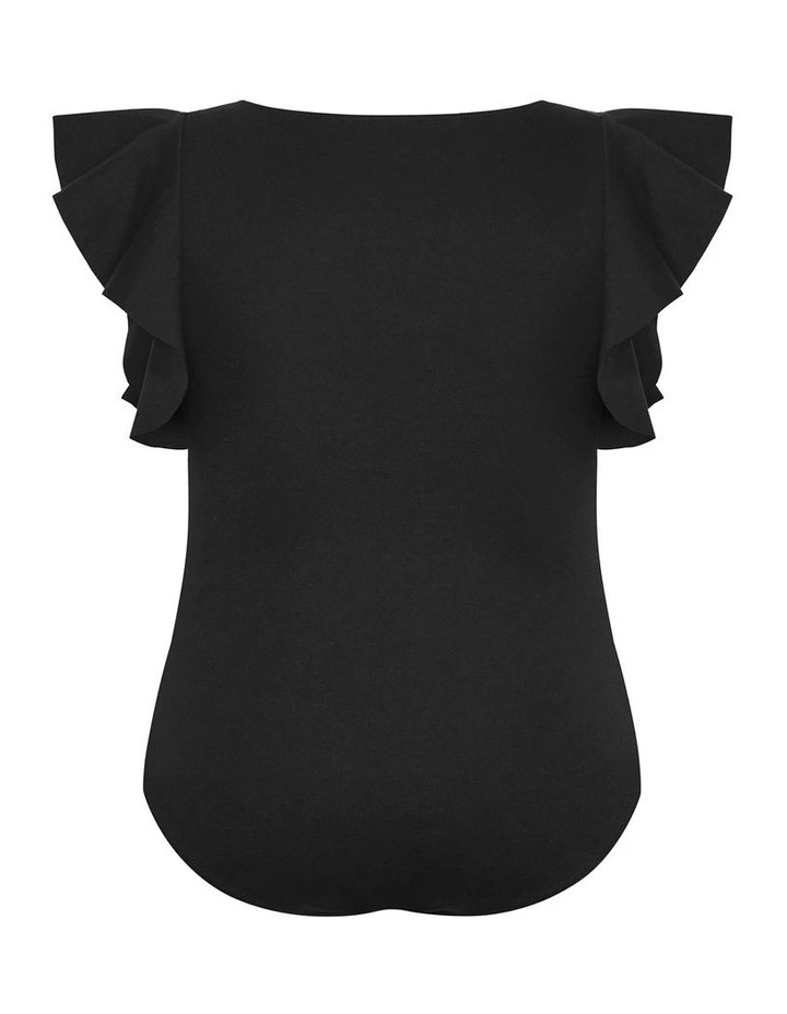 Daphne Bodysuit in Black image 4