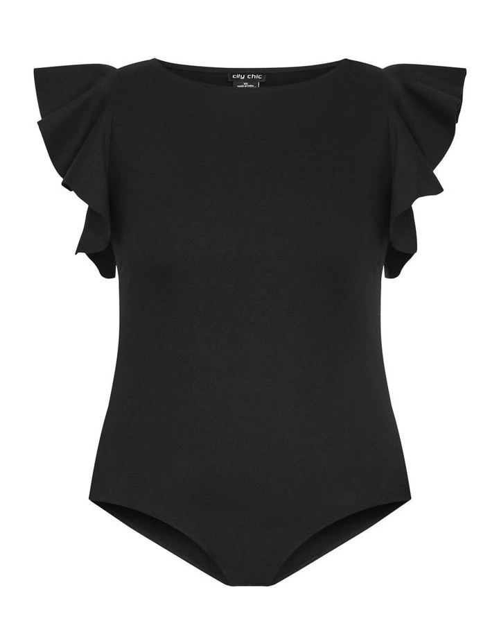 Daphne Bodysuit in Black image 5