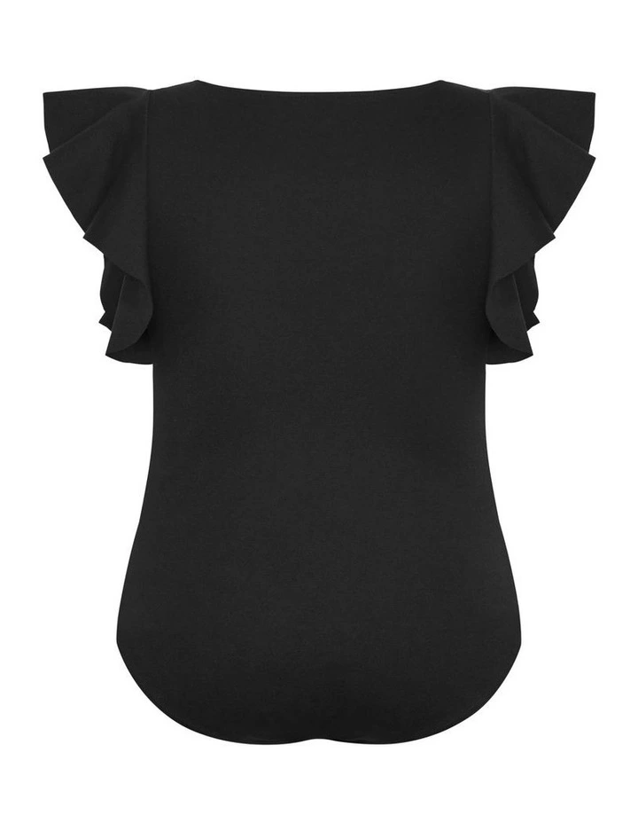 Daphne Bodysuit in Black image 6