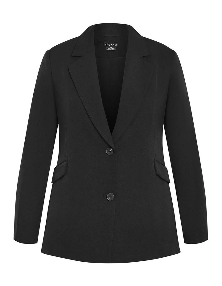 Yazmin Blazer in Black image 3