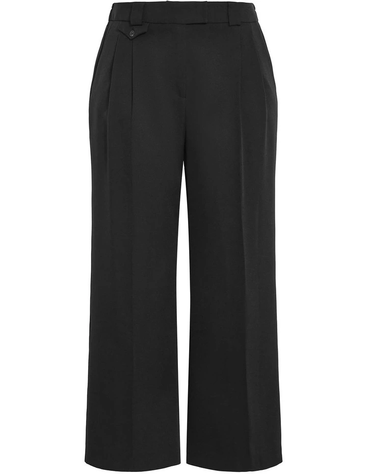 Jazmin Crepe Pant in Black image 3