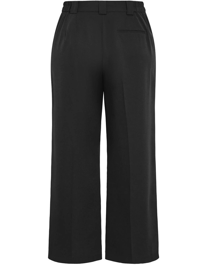 Jazmin Crepe Pant in Black image 4