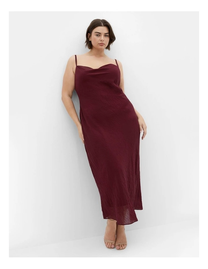 Kyra Dress in Dark Cherry image 1