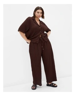 Zoie Pant in Chocolate