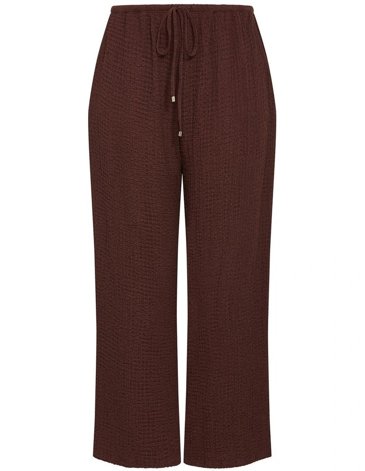 Zoie Pant in Chocolate image 4