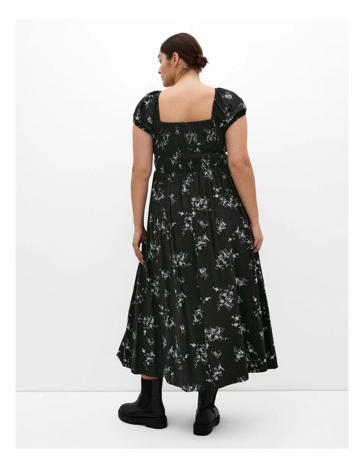 Urban Soul Maxi Dress in Black image 2