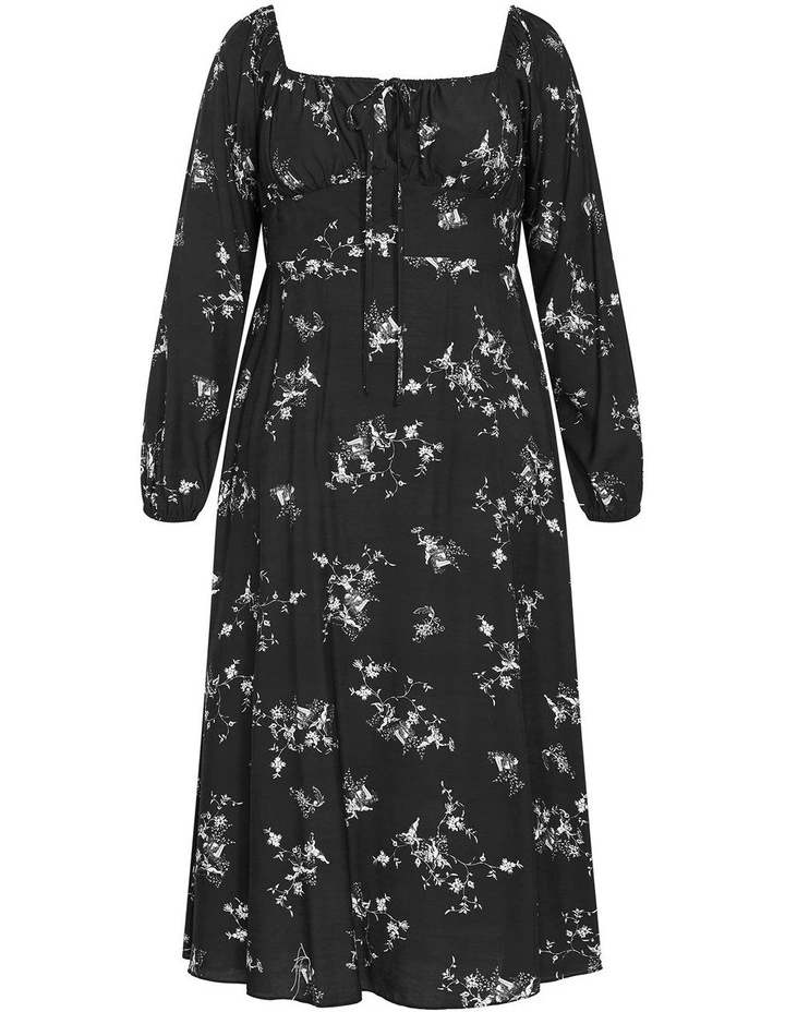 Urban Soul Maxi Dress in Black image 3