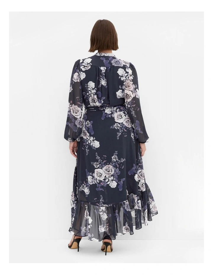 Jane Maxi Dress in Navy image 2