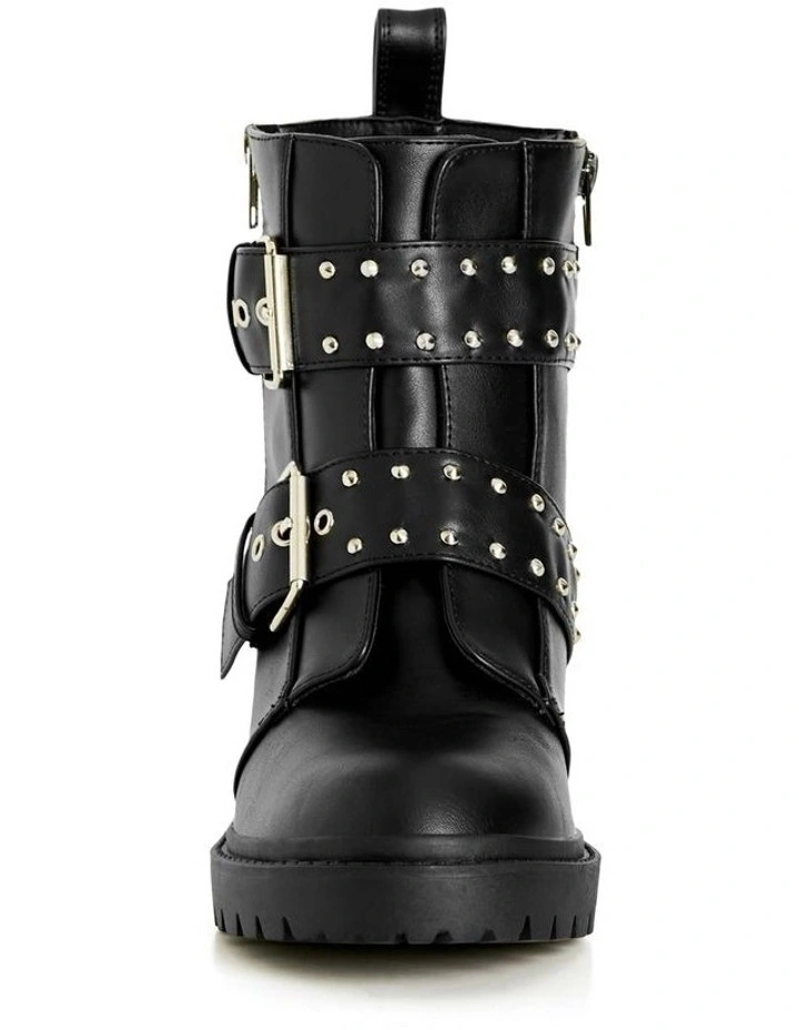 Wide Fit Thalia Ankle Boot in Black image 4