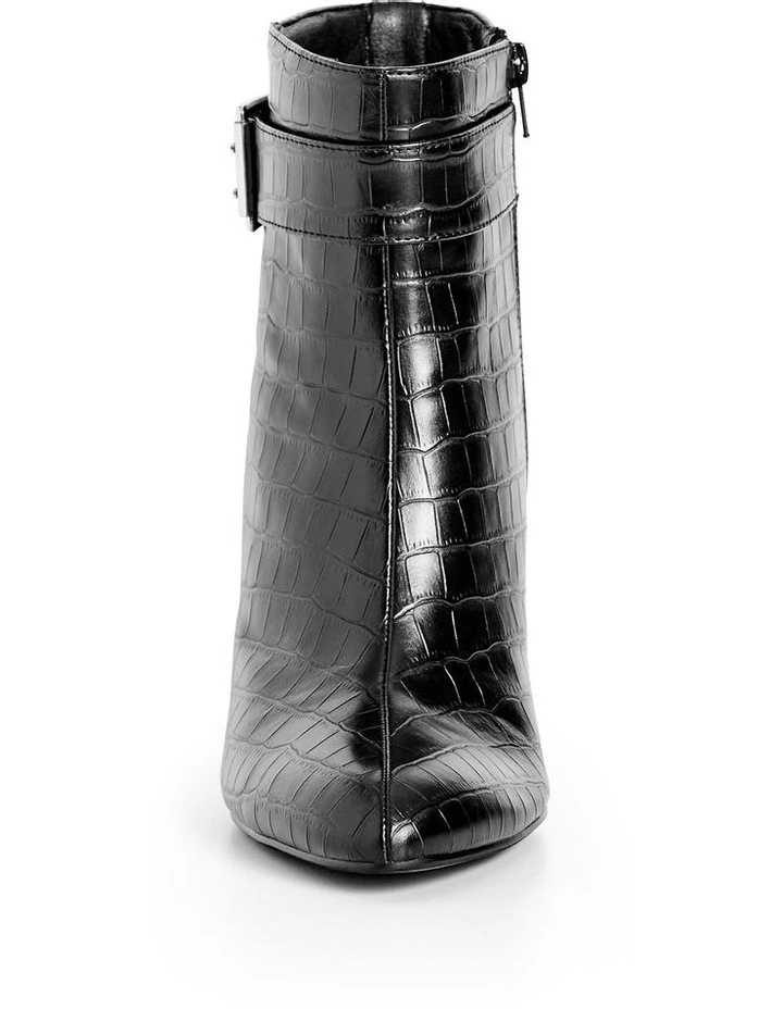 Wide Fit Tory Ankle Boots in Black image 5