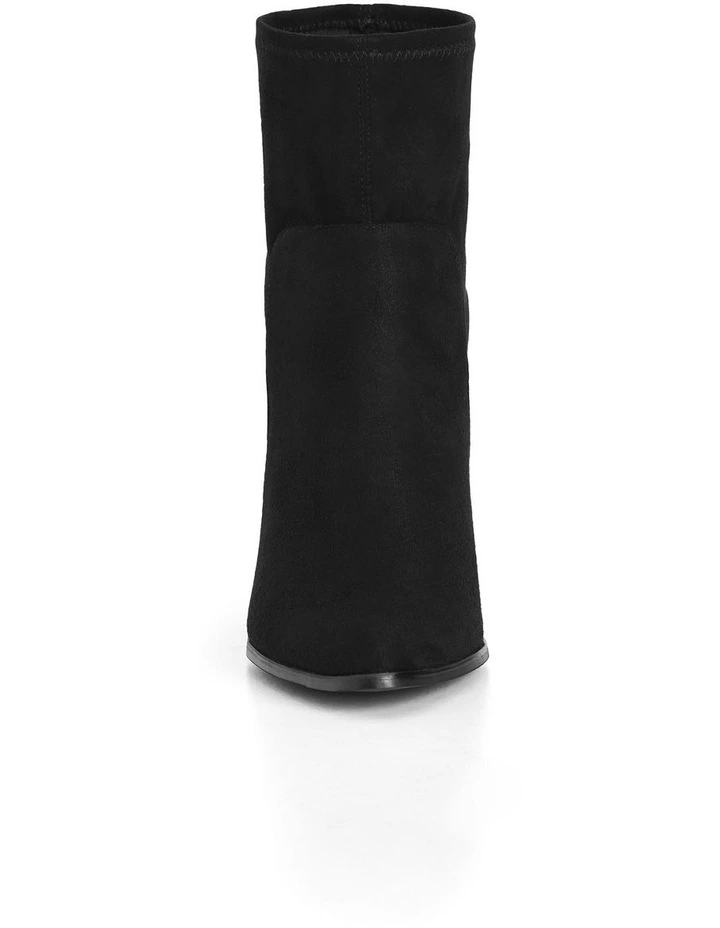 WIDE FIT Kendra Ankle Boot in Black image 5