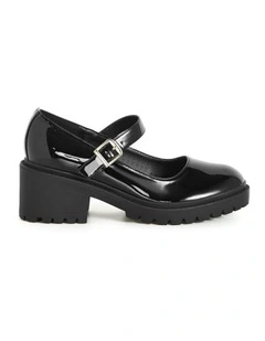 WIDE FIT Luna Platform in Black