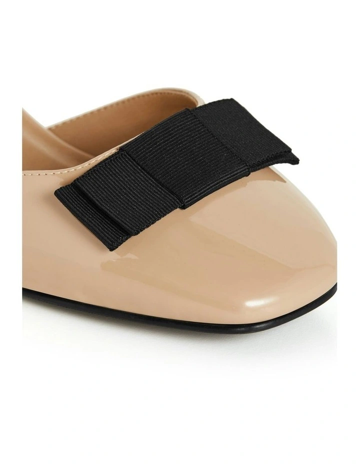 WIDE FIT Aria Heel in Almond image 7