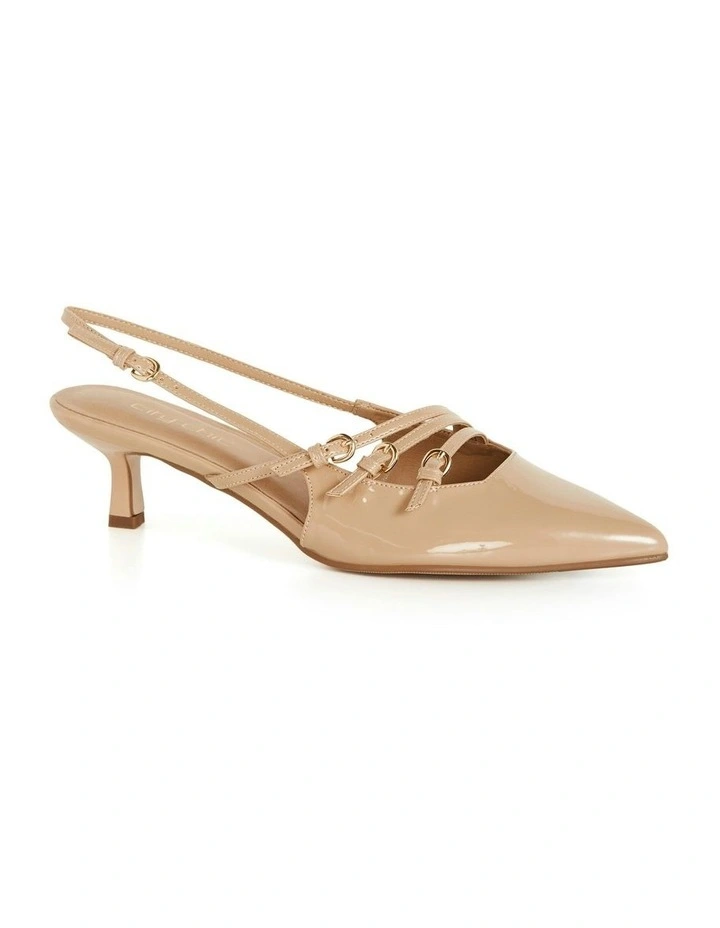 WIDE FIT Novah Heel in Almond image 2