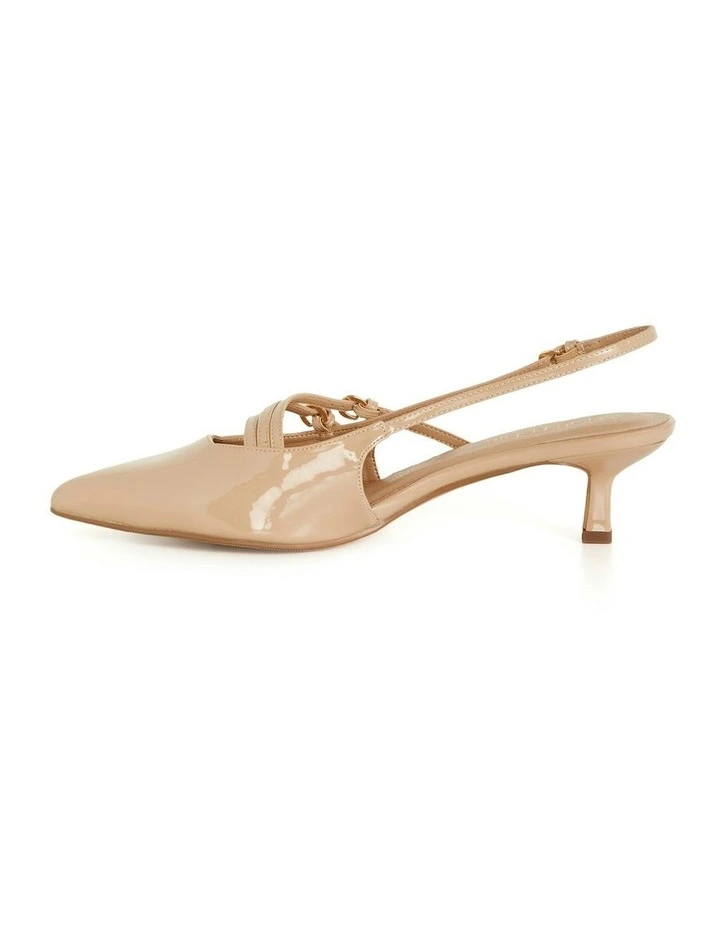 WIDE FIT Novah Heel in Almond image 4