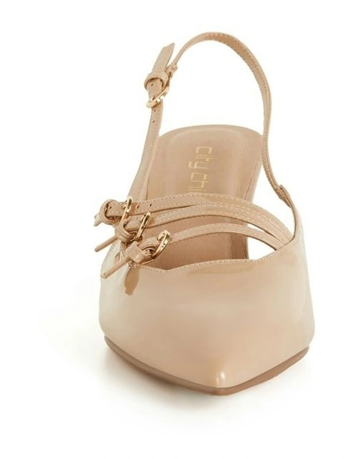 WIDE FIT Novah Heel in Almond image 5