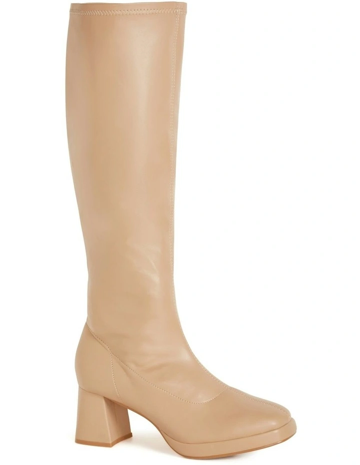 WIDE FIT Aria Boot in Caramel image 1