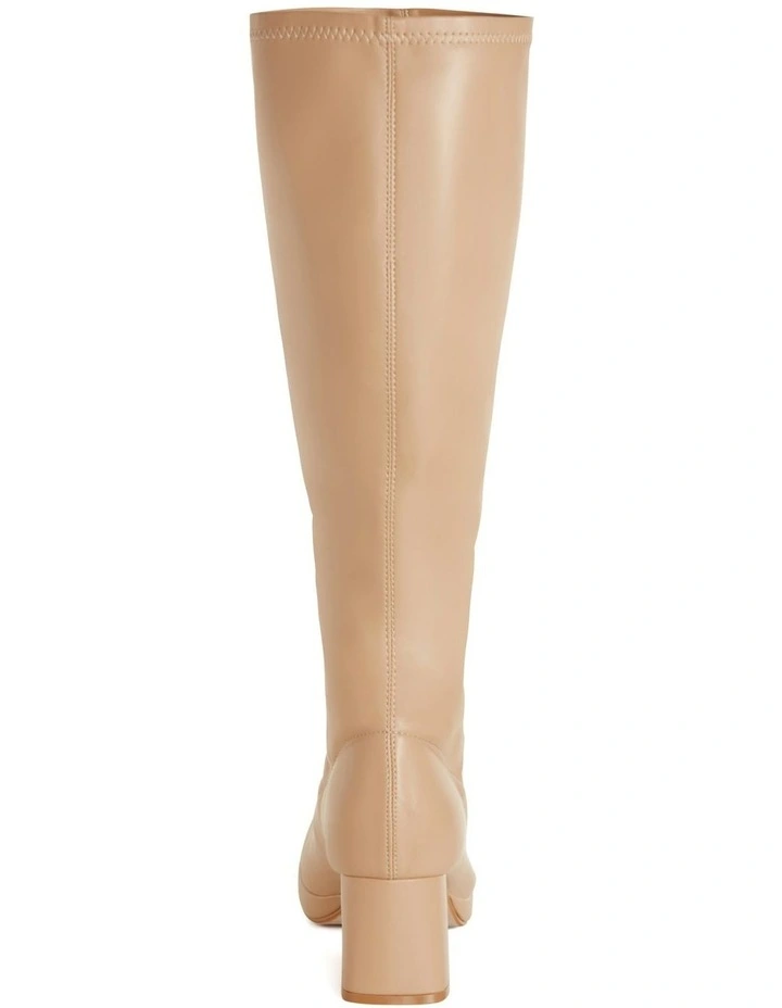 WIDE FIT Aria Boot in Caramel image 3