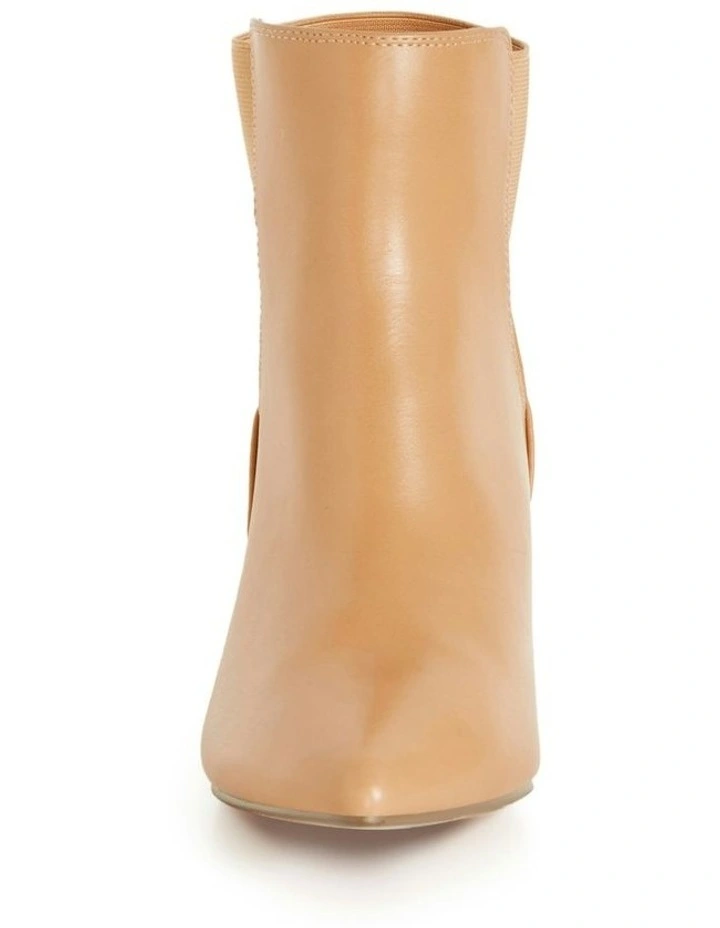 WIDE FIT Sadie Ankle Boot in caramel image 5