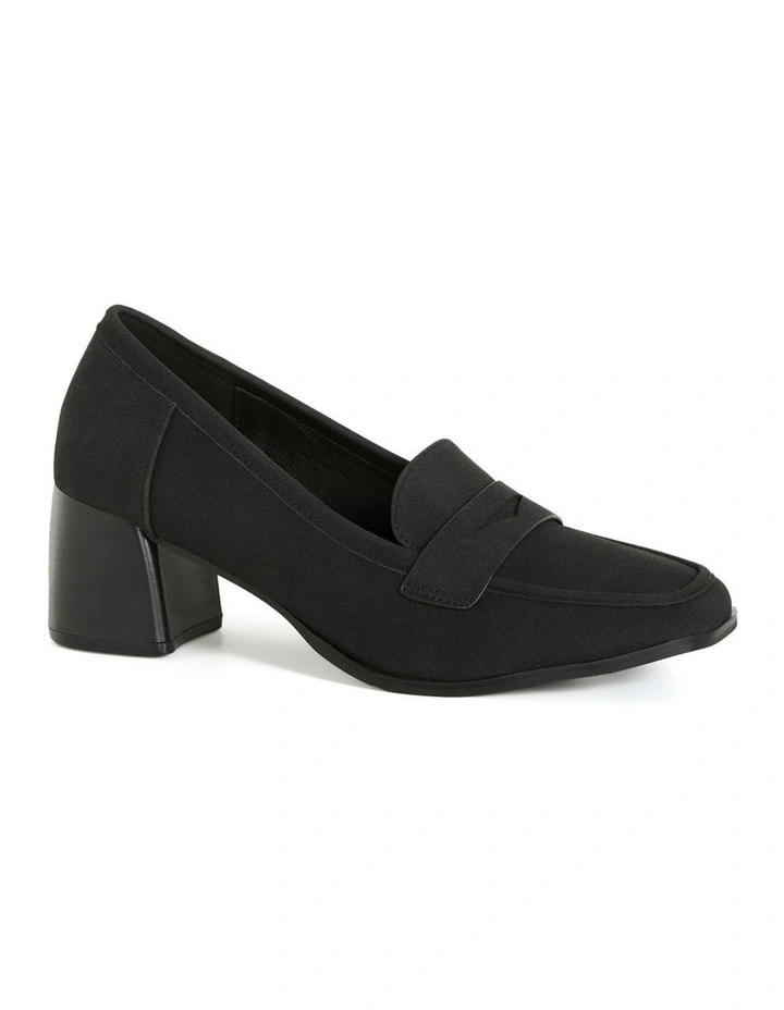 WIDE FIT Lavinia Loafer in Black image 1