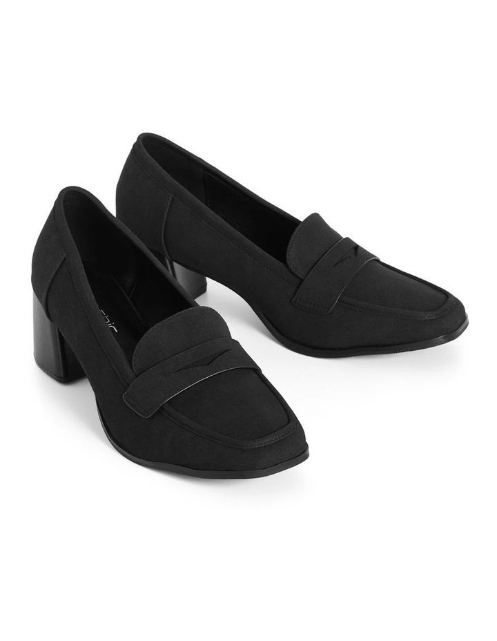 WIDE FIT Lavinia Loafer in Black image 6