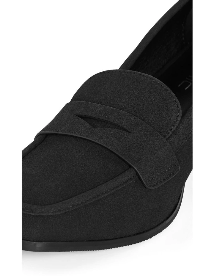 WIDE FIT Lavinia Loafer in Black image 7