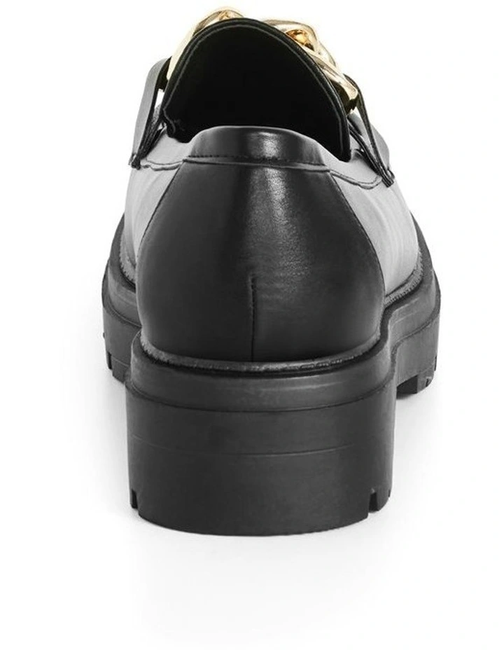 WIDE FIT Jordan Loafer in Black image 3