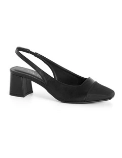 Wide Fit Chelsea Slingback in Black