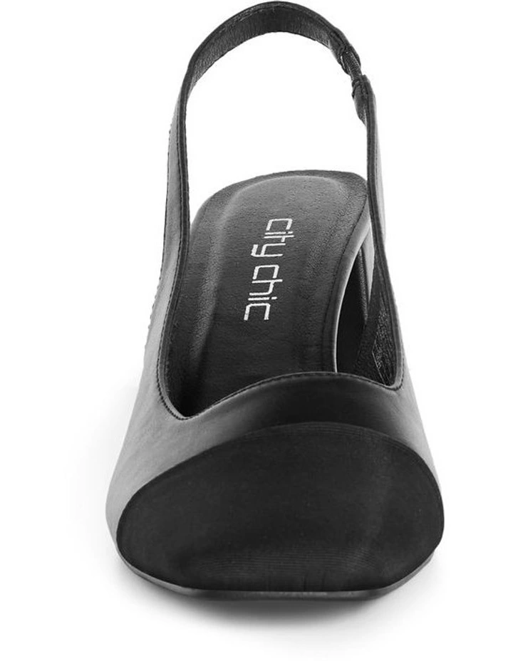 Wide Fit Chelsea Slingback in Black image 5