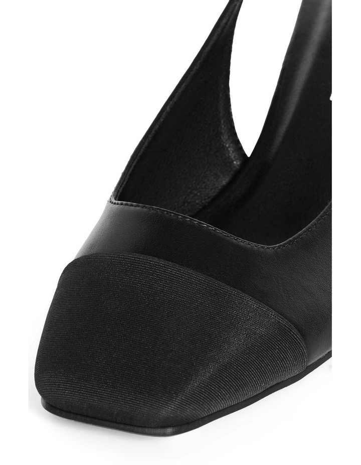 Wide Fit Chelsea Slingback in Black image 7