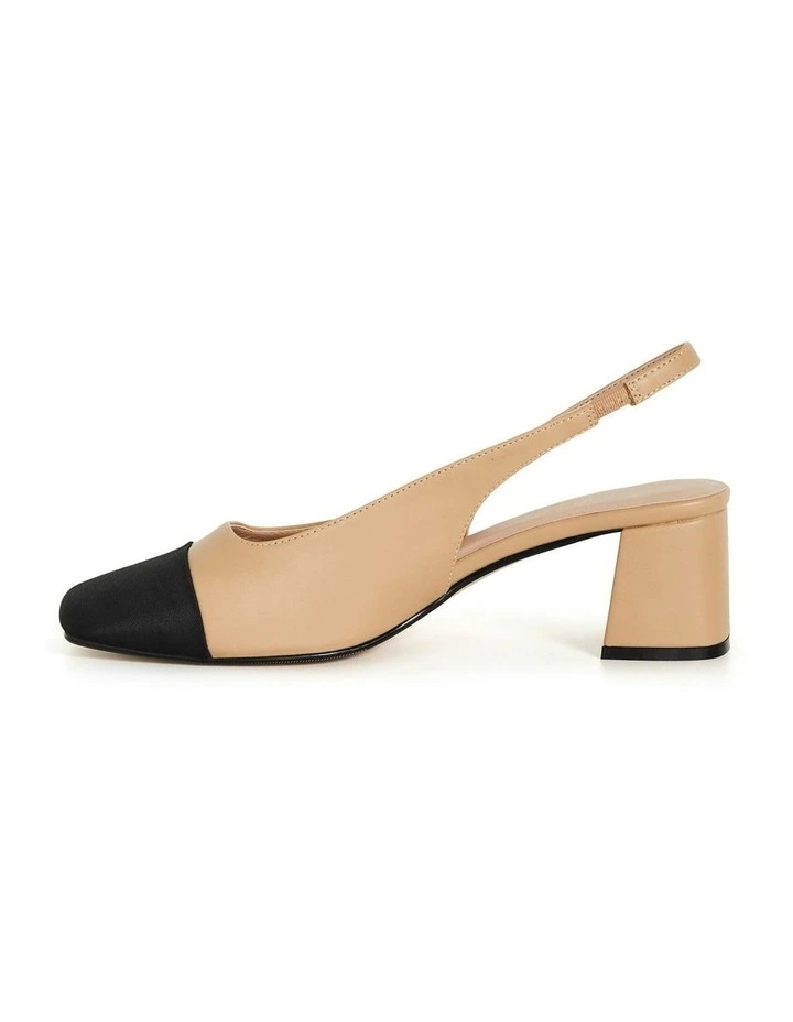Wide Fit Chelsea Slingback in Caramel image 4