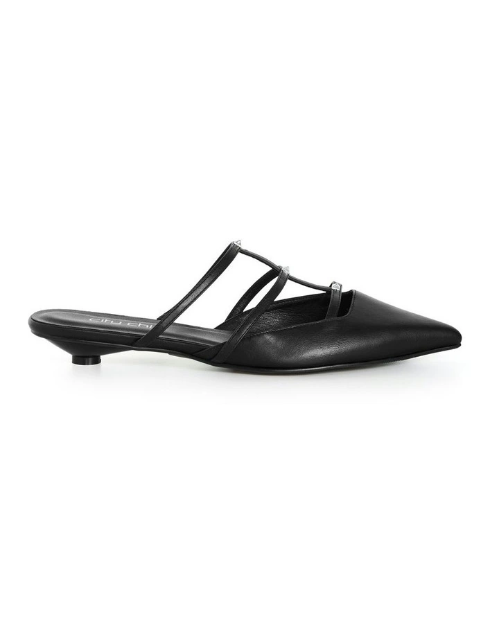 Wide Fit Azelea Slide in Black image 1
