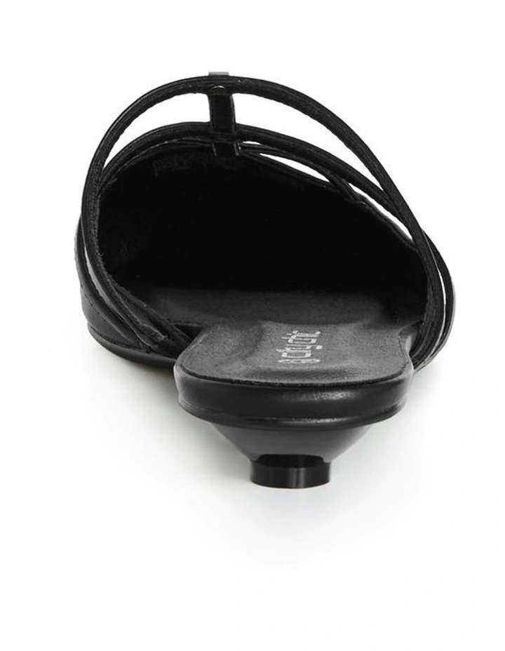 Wide Fit Azelea Slide in Black image 3
