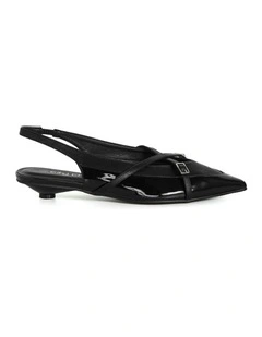 Wide Fit Miami Slide in Black