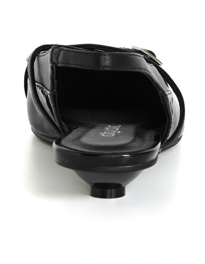 Wide Fit Miami Slide in Black image 3