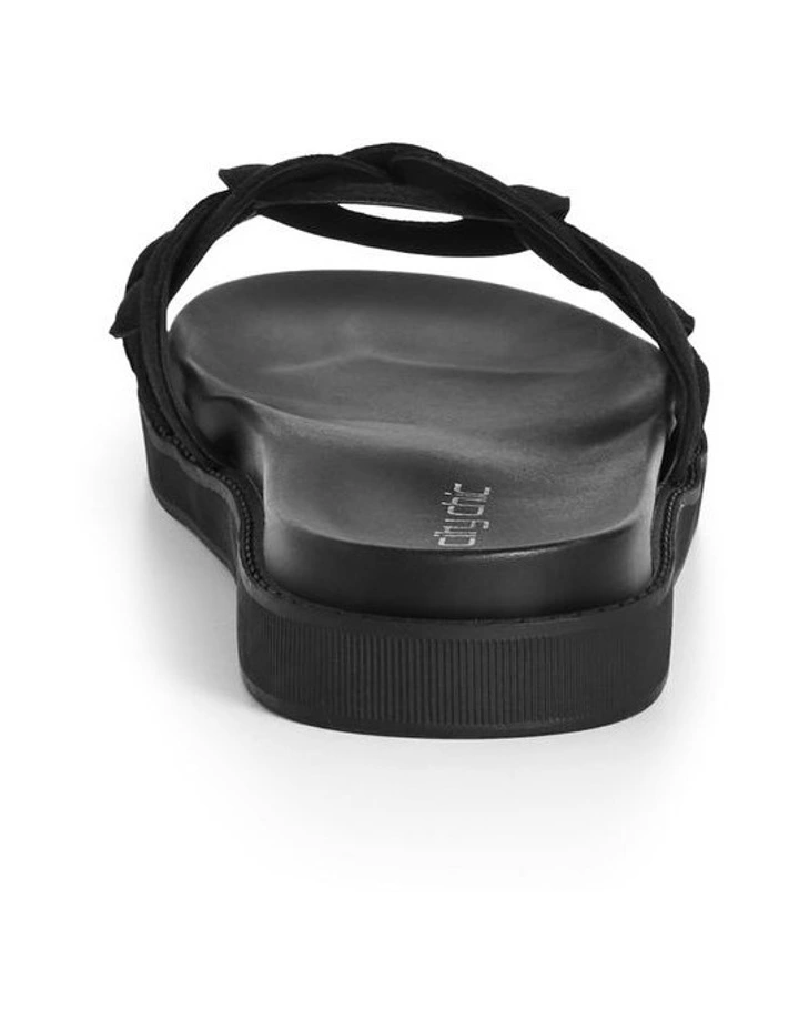 Wide Fit Star Weave Slide in Black image 3