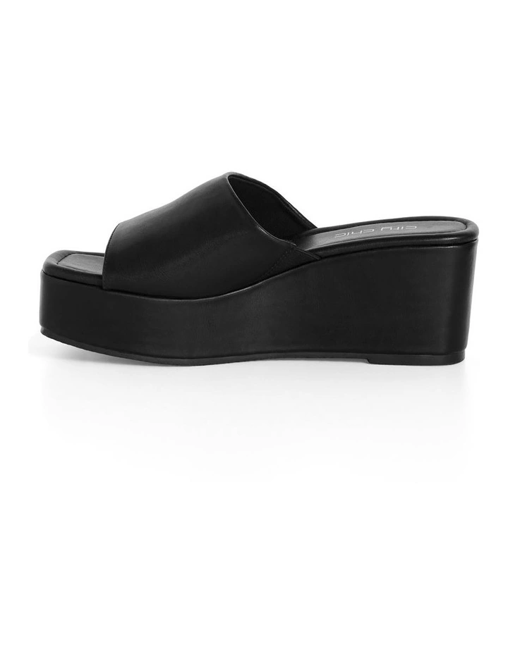 Wide Fit Slidey Platform in Black image 4