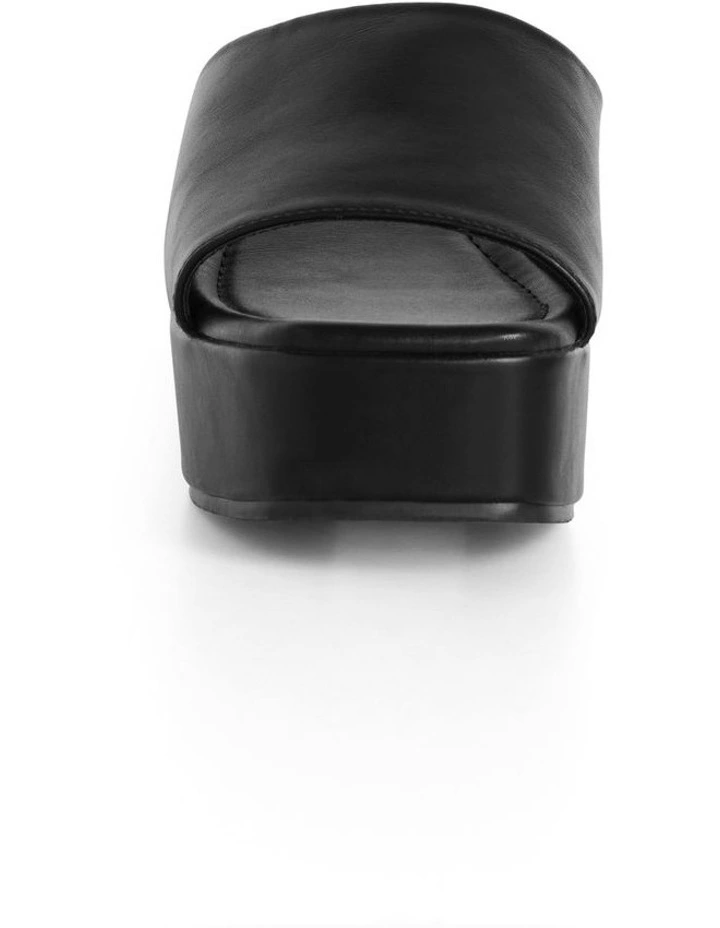 Wide Fit Slidey Platform in Black image 5