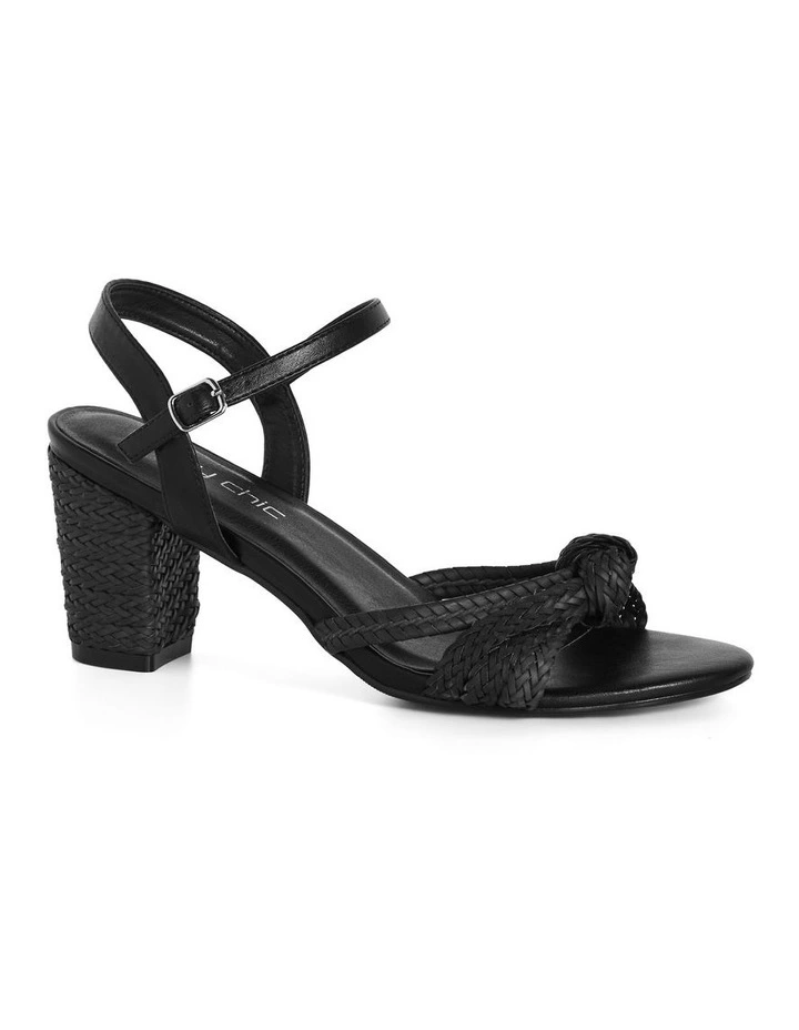Wide Fit Freedom Platform in Black image 2