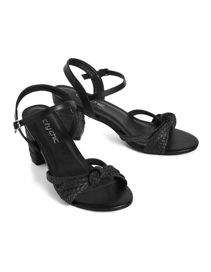 Wide Fit Freedom Platform in Black image 6