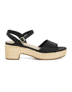 Wide Fit Visionary Platform in Black