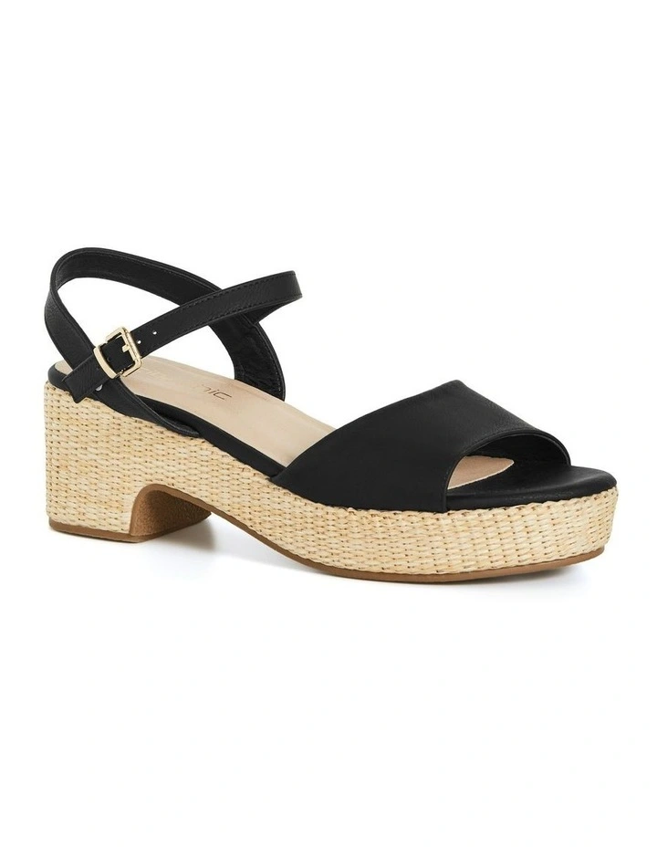 Wide Fit Visionary Platform in Black image 2