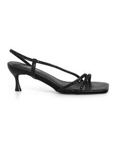 Wide Fit Party Slingback in Black