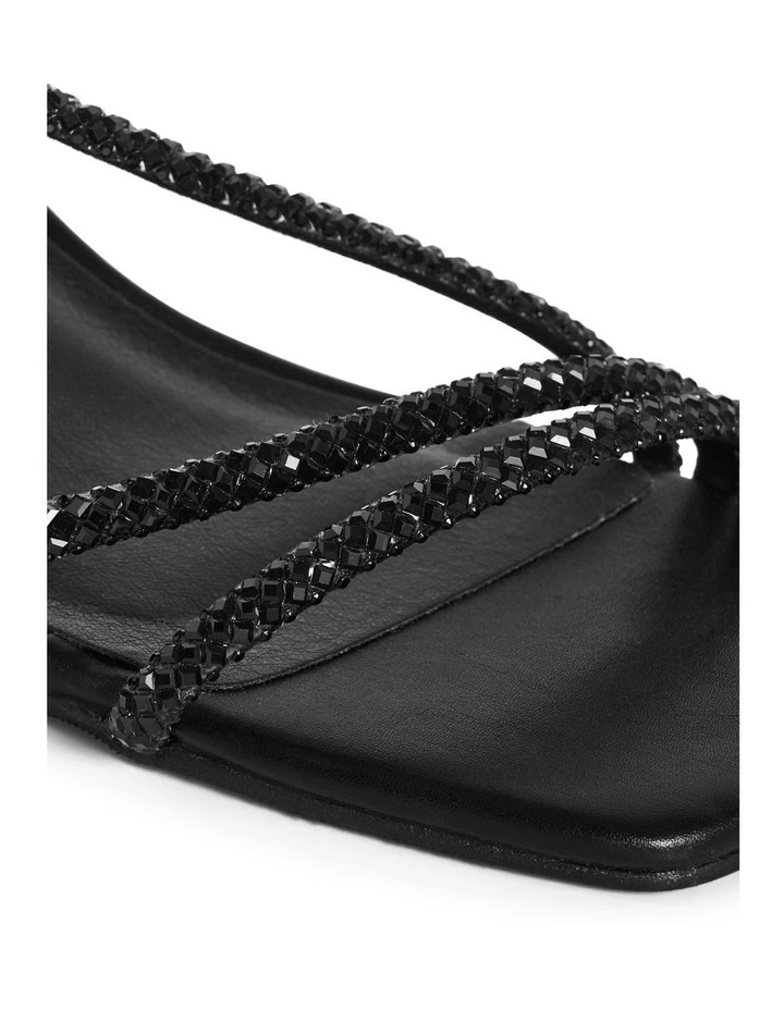 Wide Fit Party Slingback in Black image 7
