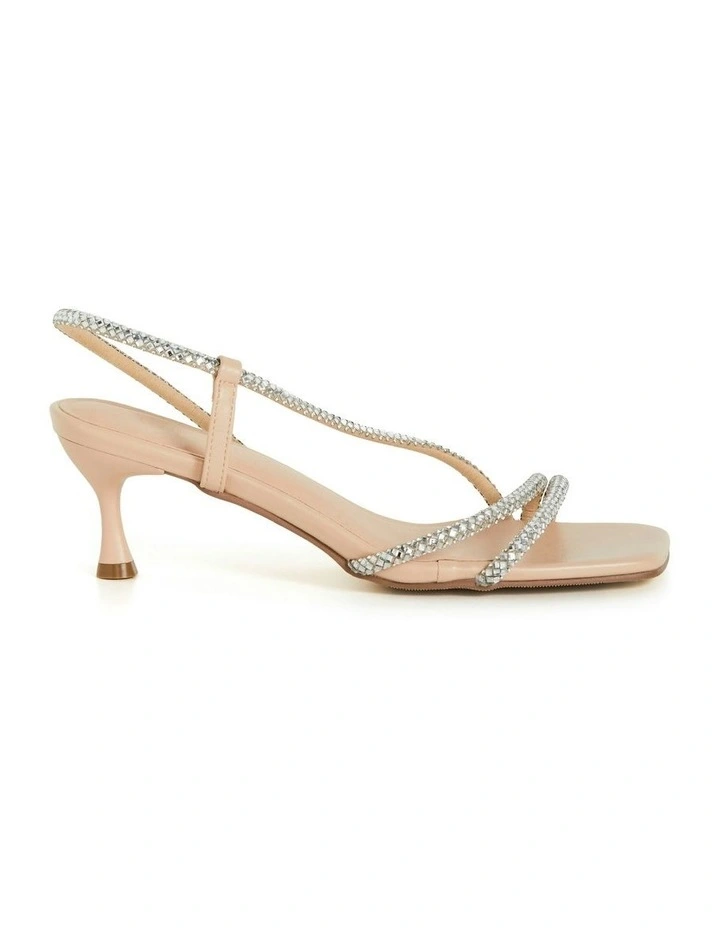 Wide Fit Party Slingback in Nude image 1